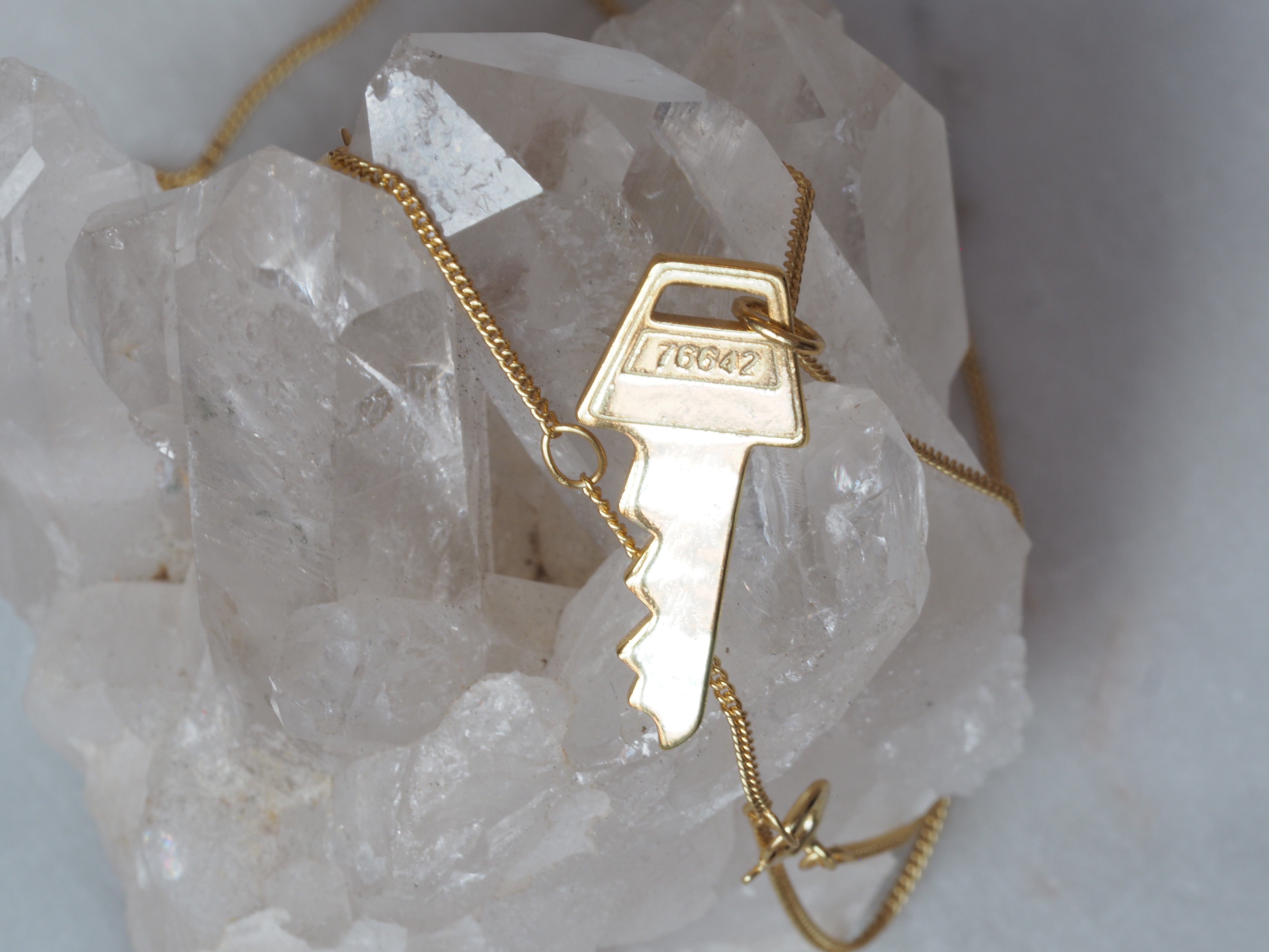 Mini Key Pendant Necklace