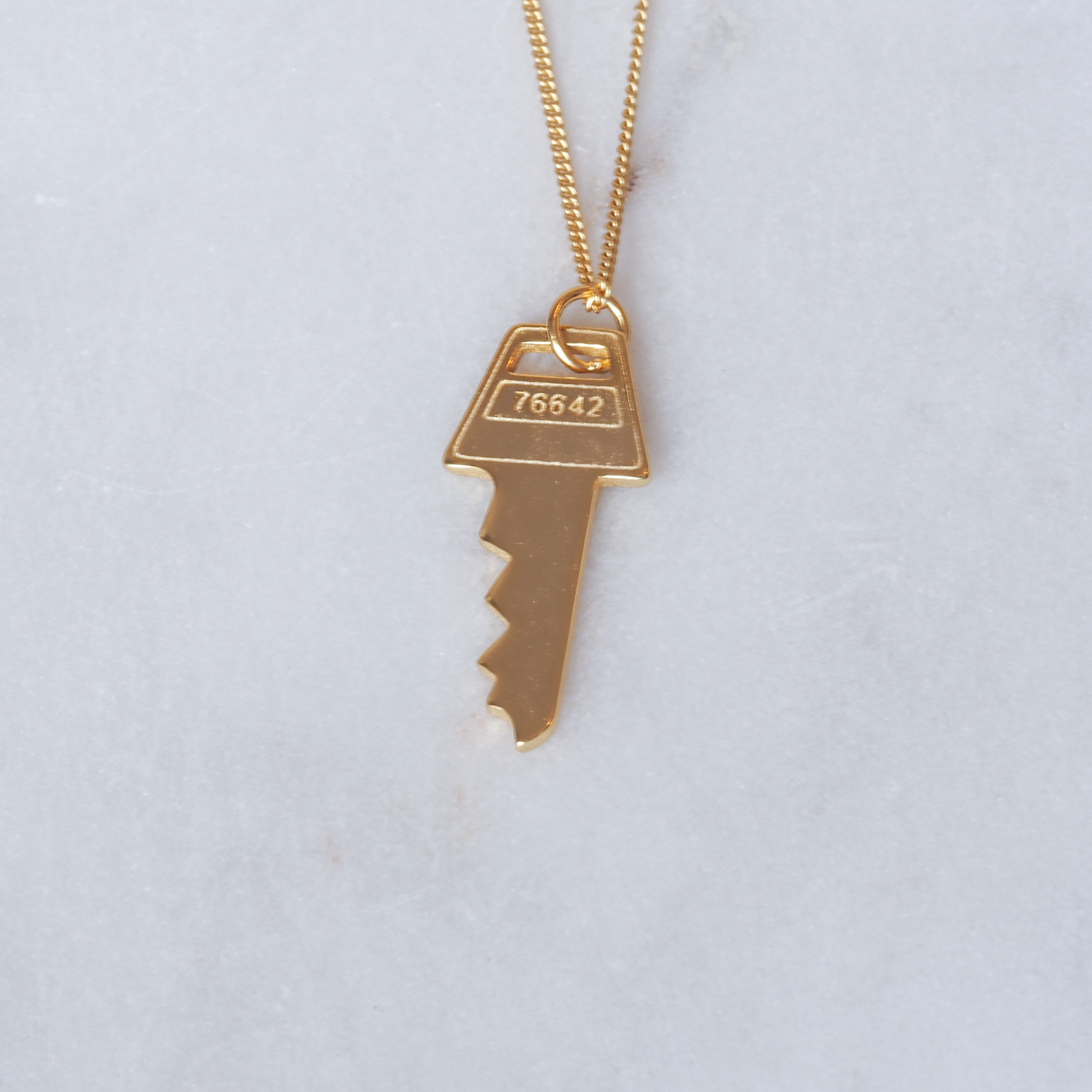 Mini Key Pendant Necklace